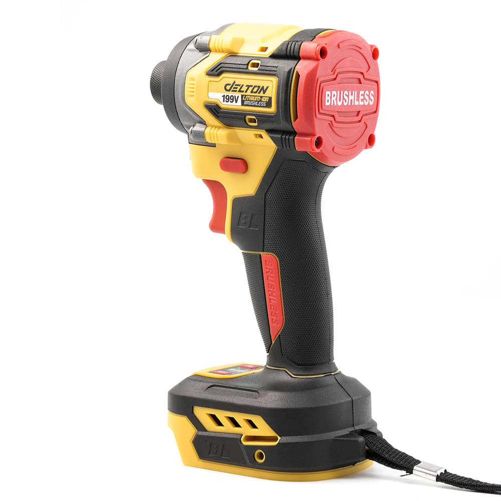 สว่านไขควงกระแทกไร้สาย (พร้อมแบตเตอรี่) DELTON รุ่น PROM-09XT TURBO FORCE 20V 12AH